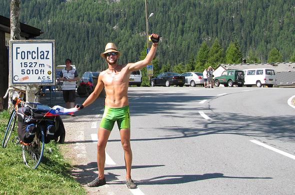 Od tu se spustim v Francijo